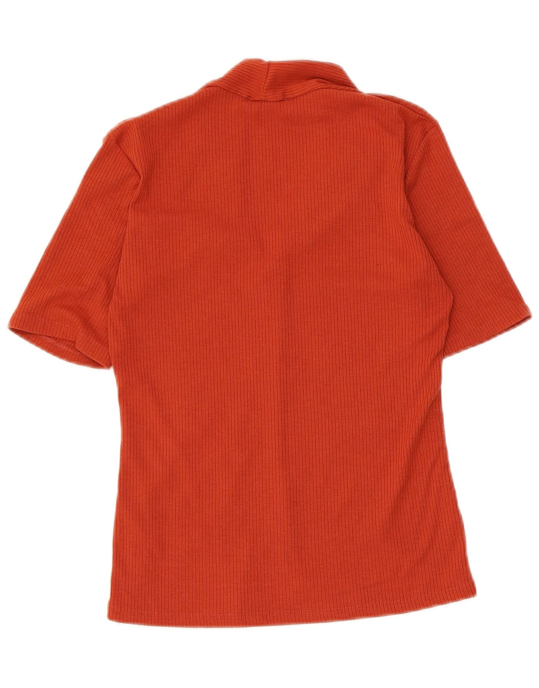 Camicetta Zara Donna Top UK 8 Small Arancione
