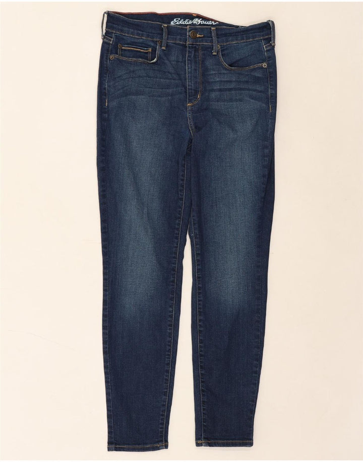 EDDIE BAUER Womens Slightly Curvy Skinny Jeans US 6 Medium W28 L27 Blue Vintage Eddie Bauer and Second-Hand Eddie Bauer from Messina Hembry 