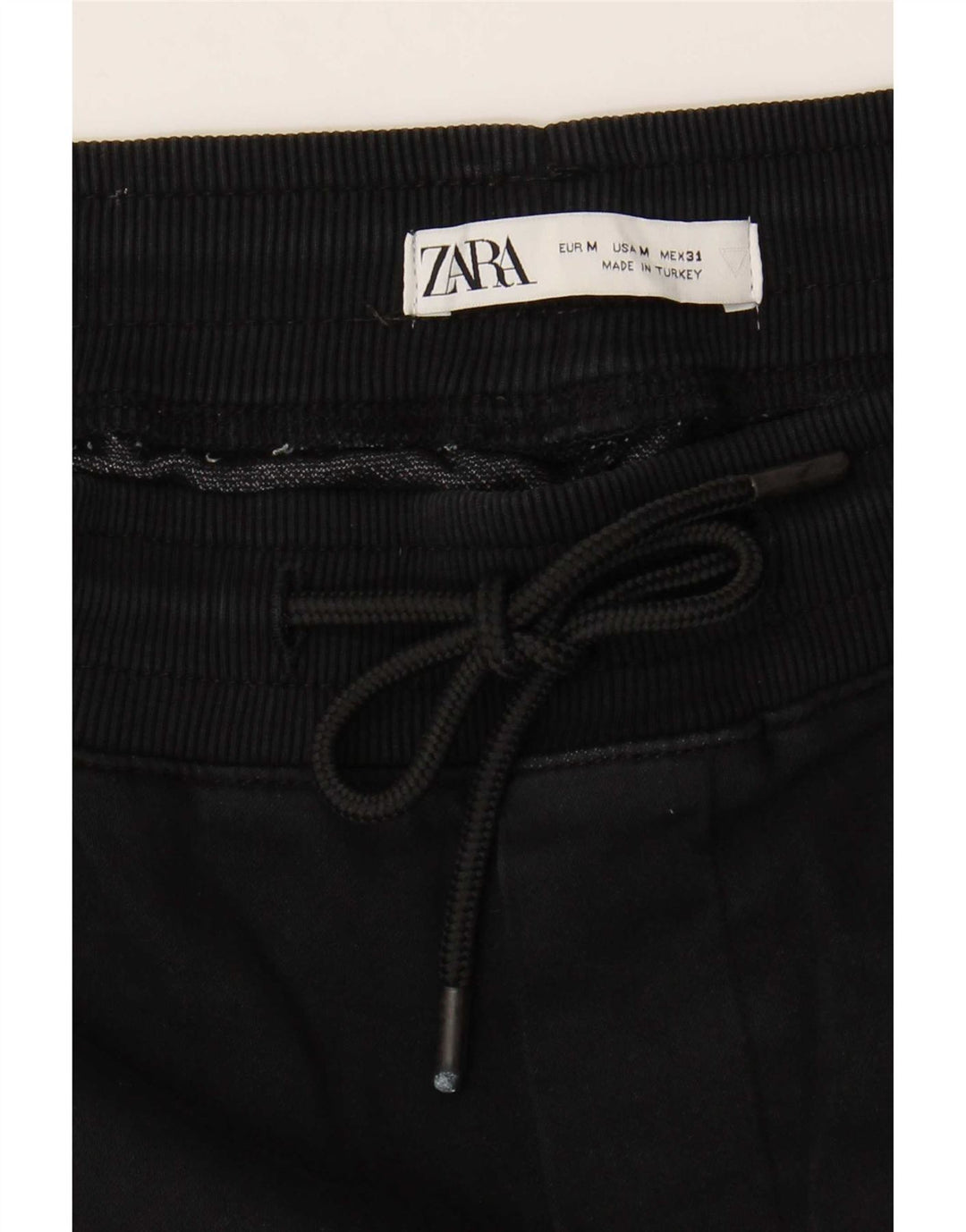 Pantaloni chino da jogging da uomo Zara medi W31 L26 neri