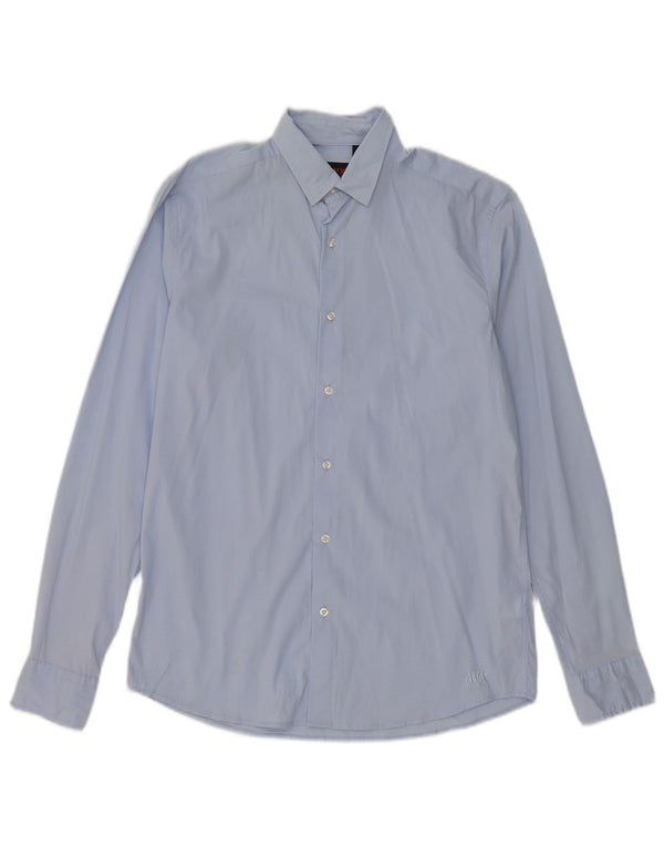 Camicia Uomo Avirex Small Blu Cotone