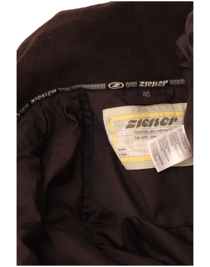 Giacca da sci da donna ZIENER EU 40 Medium Black Colourblock in poliammide