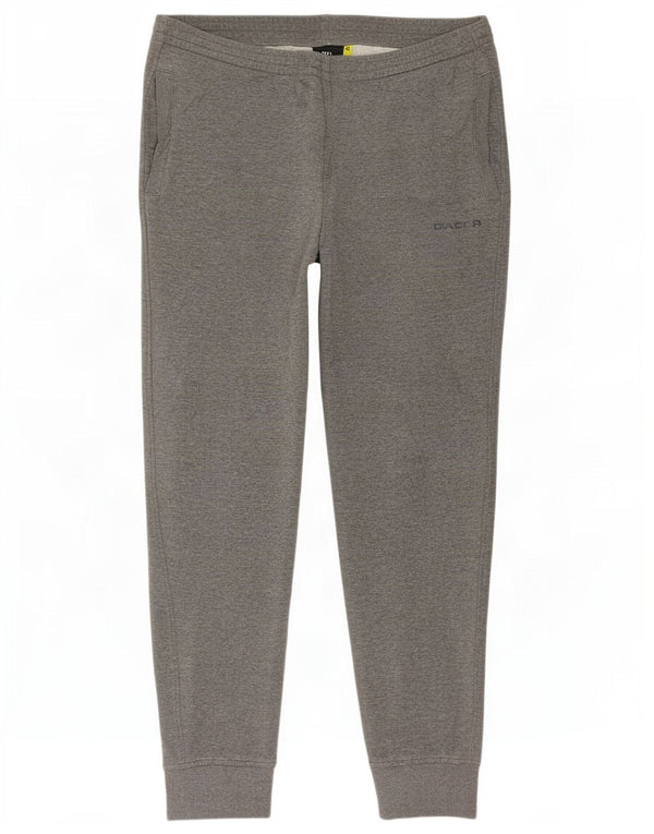 Pantaloni da tuta da uomo Diadora Joggers XL in cotone screziato grigio