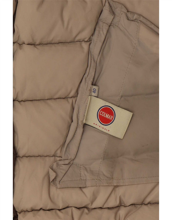 Giacca imbottita con cappuccio da donna Colmar EU 40 poliestere marrone medio