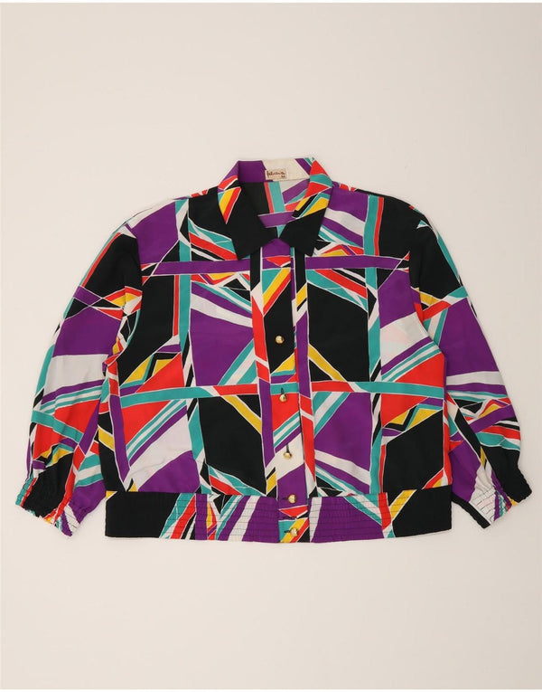 Camicetta corta da donna Felicia IT 44 Medium multicolore geometrica