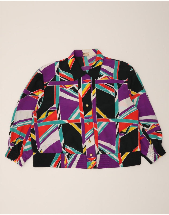 Camicetta corta da donna Felicia IT 44 Medium multicolore geometrica