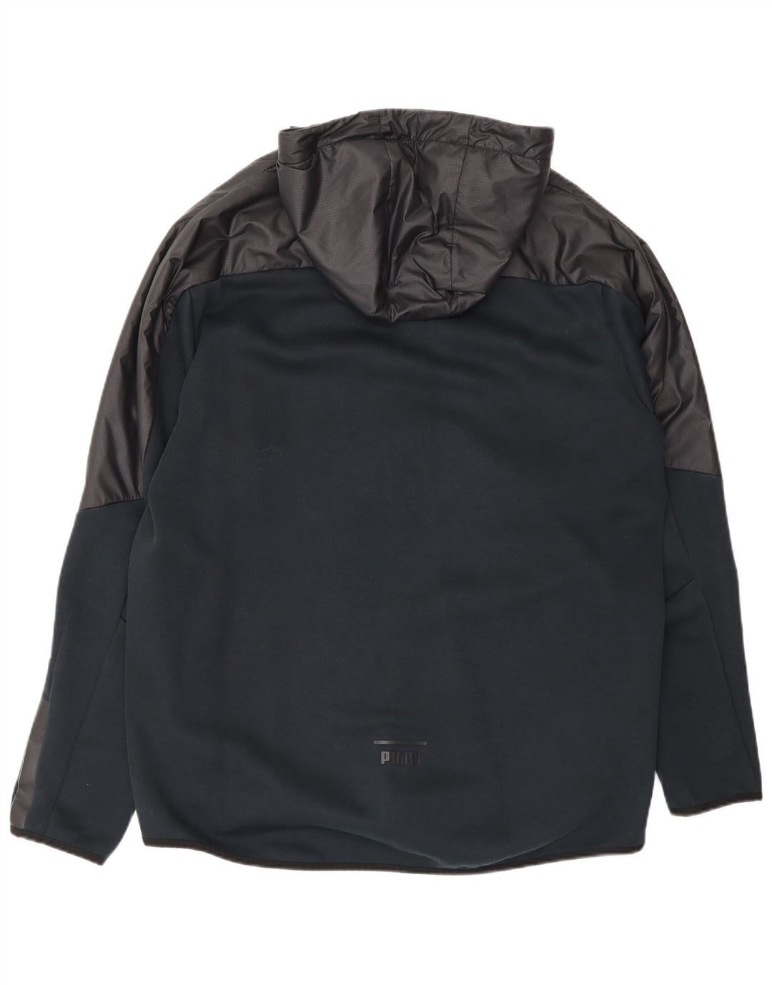Giacca da ginnastica da uomo con cappuccio Puma Large Black Colourblock