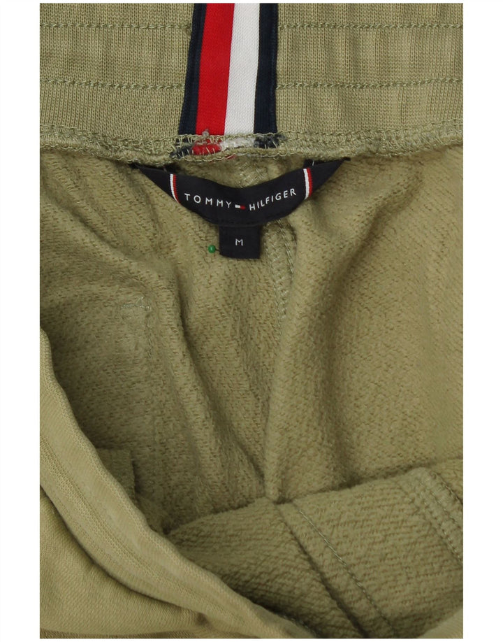 TOMMY HILFIGER Pantaloni da tuta con grafica da uomo Joggers Verde medio