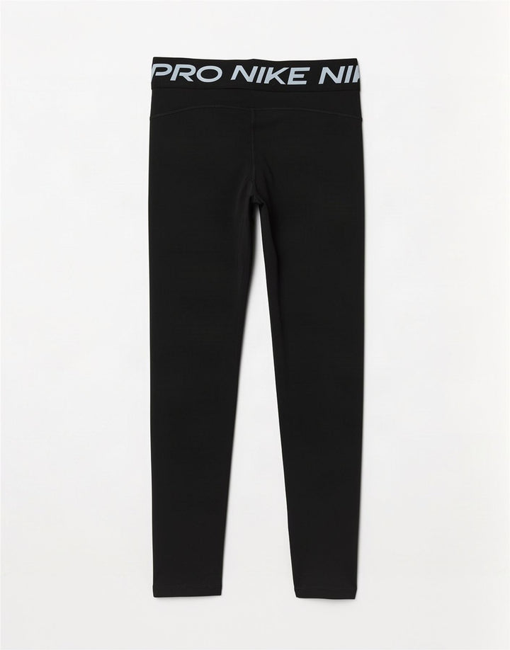 Leggings grafici Nike Dri Fit da donna UK 14 grandi neri