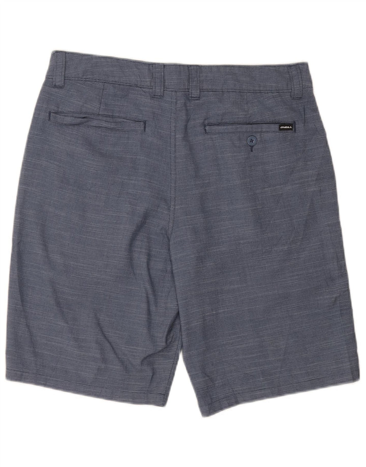 Pantaloncini chino da uomo O'Neill W32 poliestere screziato blu medio