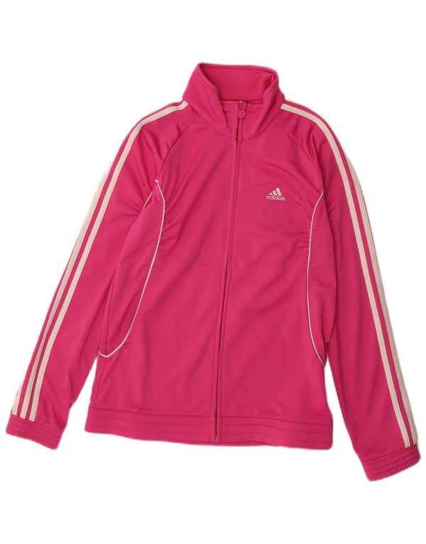 Giacca Top Tuta Adidas Bambina 15-16 Anni Poliestere Rosa