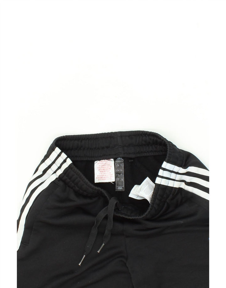 ADIDAS Boys Aeroready Sport Shorts 9-10 Years Black Polyester Vintage Adidas and Second-Hand Adidas from Messina Hembry 