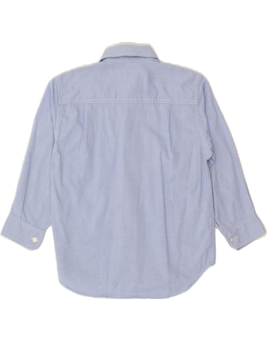 TRUSSARDI Boys Shirt 4-5 Years Blue Vintage Trussardi and Second-Hand Trussardi from Messina Hembry 