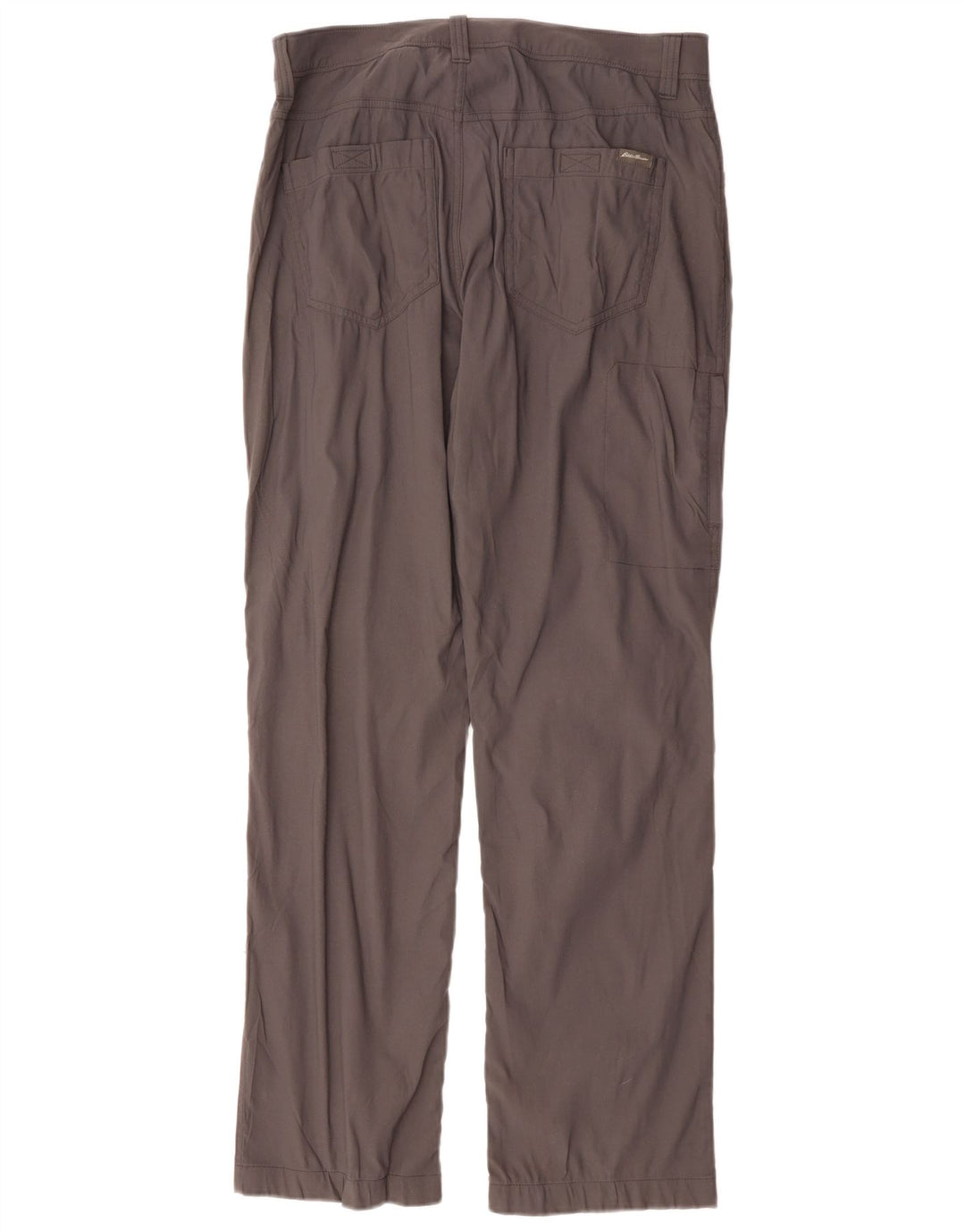 Pantaloni cargo dritti da uomo EDDIE BAUER W32 L32 grigi