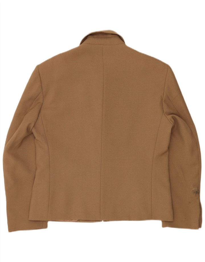 Giacca blazer da donna VINTAGE IT 48 XL Poliestere marrone