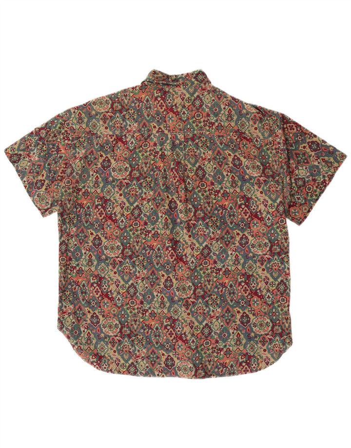 Camicia oversize a maniche corte da donna Belfe IT 44 Medium multicolore floreale
