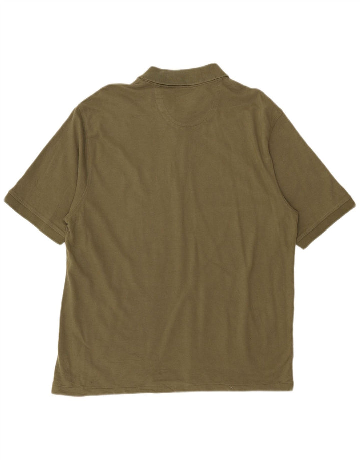 Polo Izod Heritage da uomo grande in cotone kaki