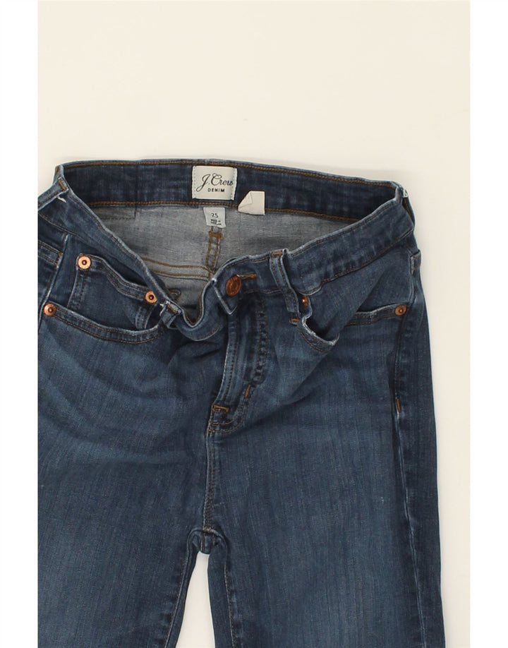 J. CREW Womens Skinny Jeans W25 L27 Blue Modal Vintage J. Crew and Second-Hand J. Crew from Messina Hembry 