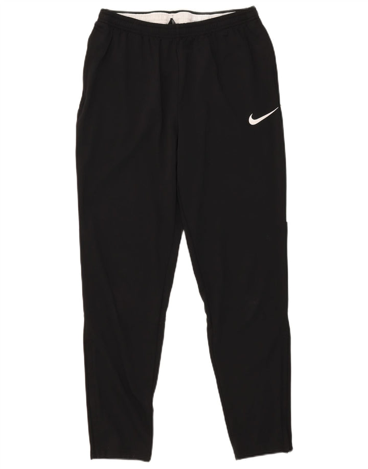 Pantaloni da tuta Nike Dri Fit da uomo, poliestere color block medio nero