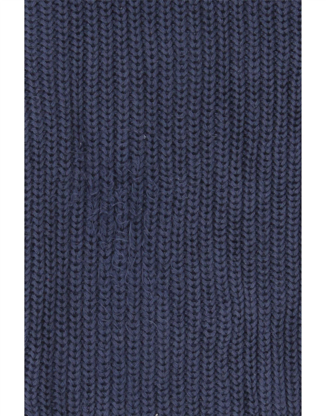 Maglione cardigan con zip intera da uomo L.L.Bean grande cotone blu navy