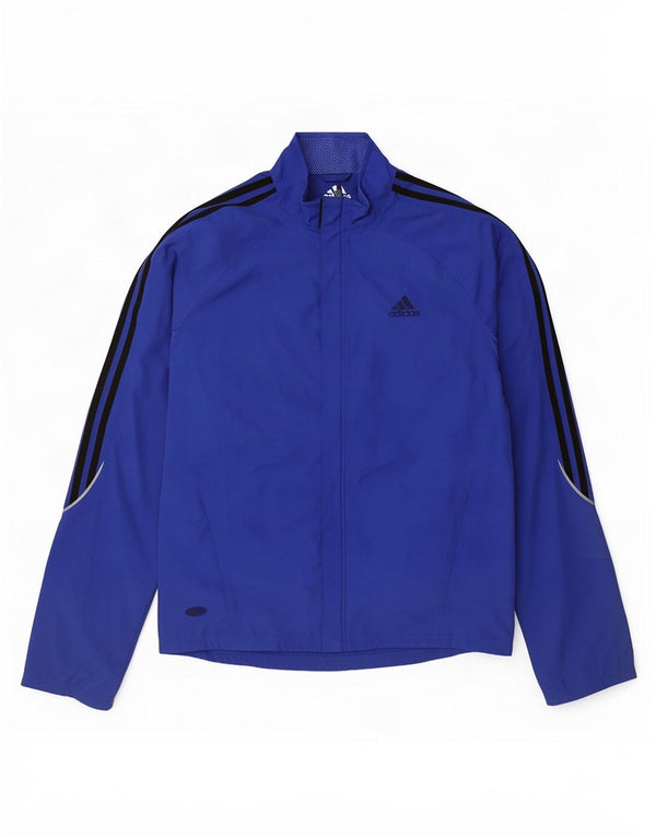 Giacca superiore della tuta da uomo Adidas Blu medio