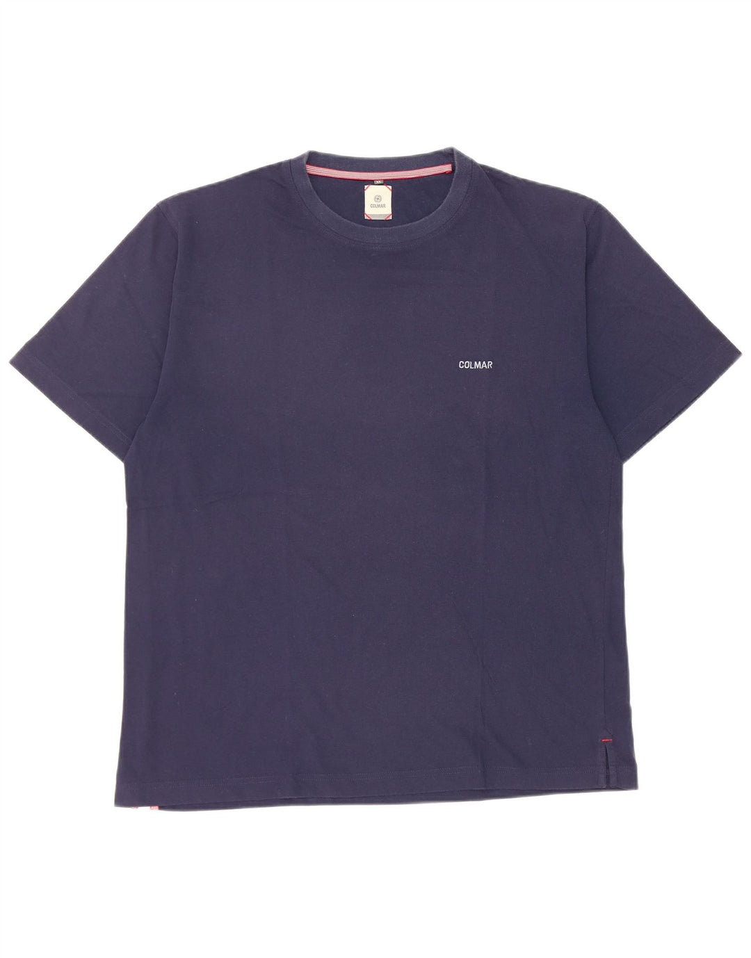 T-shirt da uomo Colmar Top XL in cotone blu navy