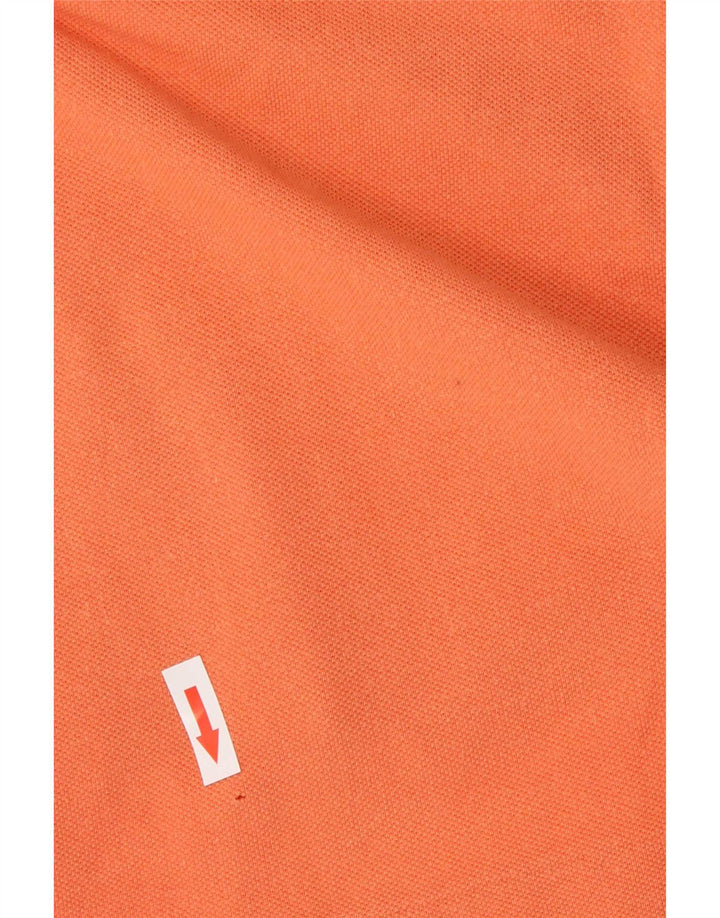 Polo Ralph Lauren da uomo in cotone arancione medio