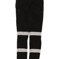 Pantaloni cargo dritti da uomo CAT W30 L32 in cotone color block nero