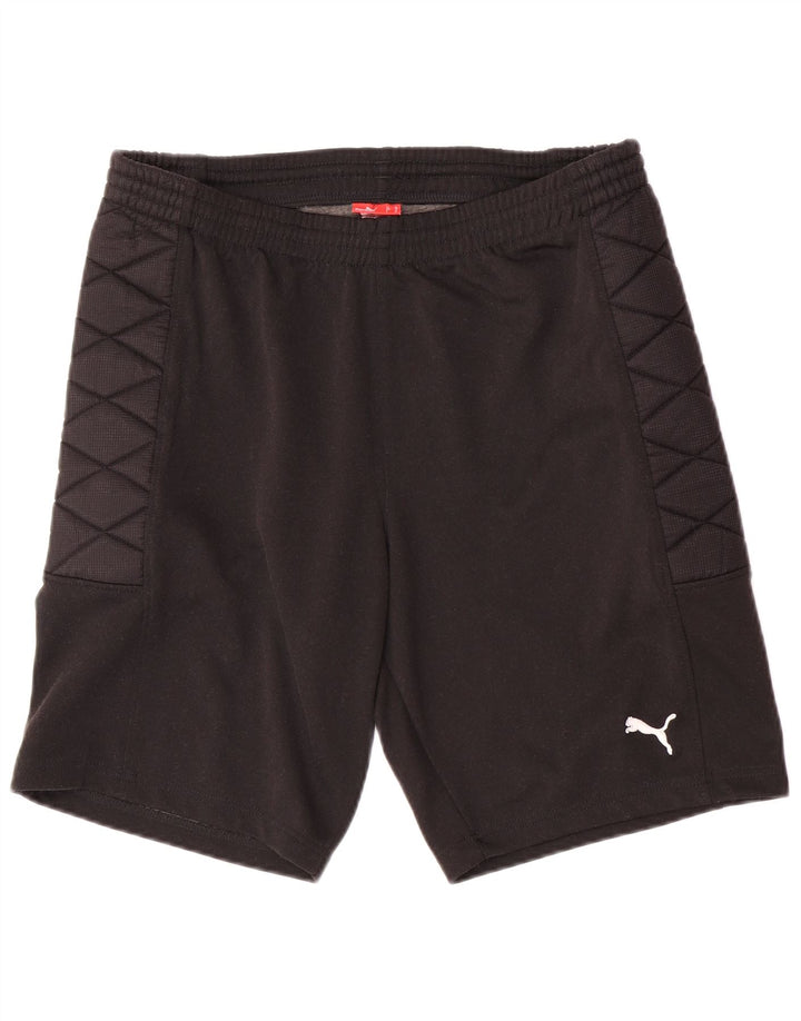 Pantaloncini sportivi da uomo Puma XL neri in poliestere