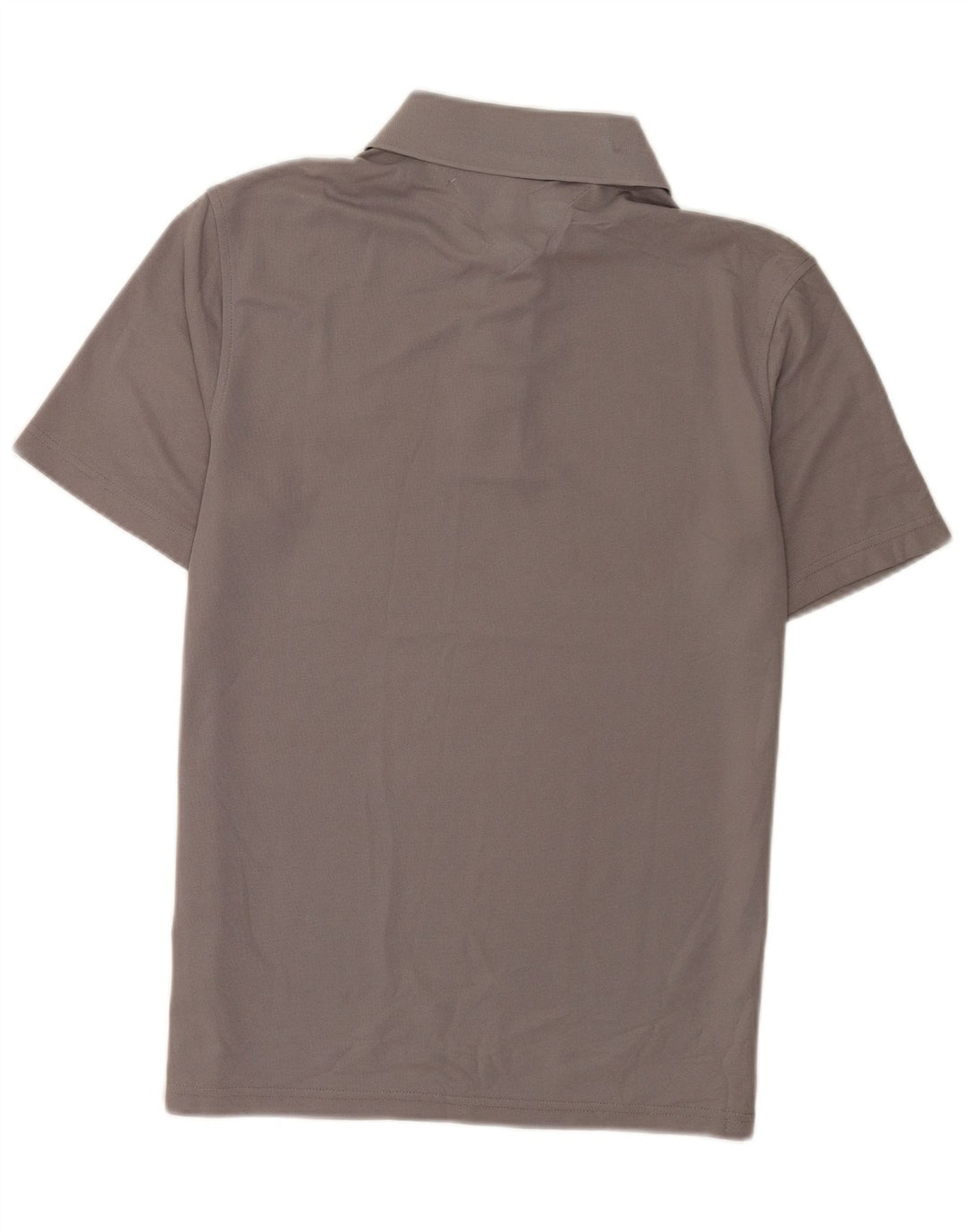 Polo da uomo Tommy Hilfiger in poliestere grigio medio