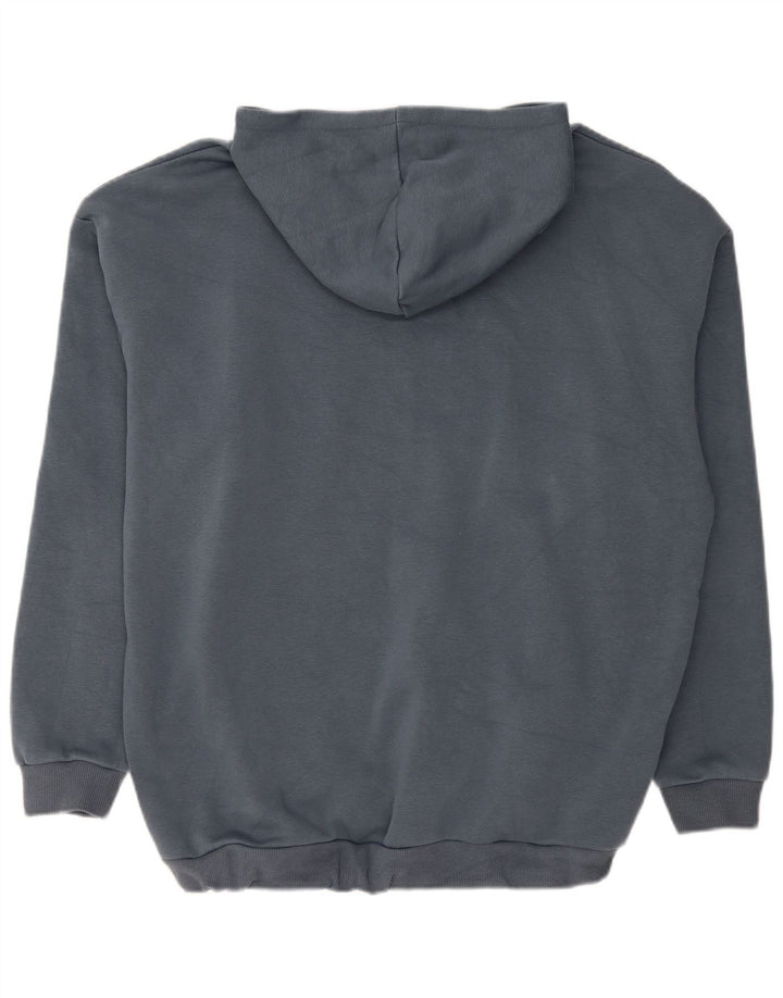 Felpa con cappuccio PUMA da uomo XL in cotone blu