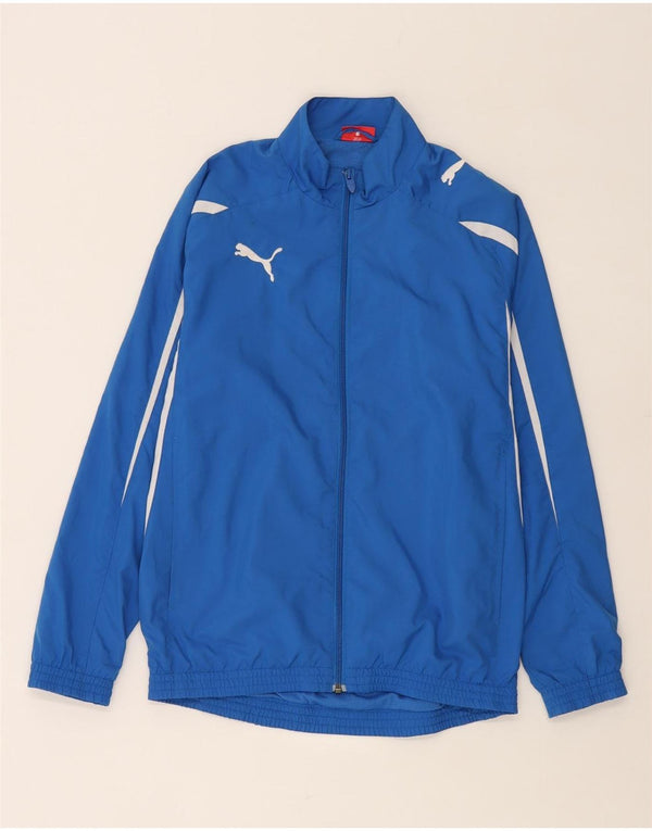 Giacca da tuta da ragazzo Puma 13-14 anni Blu Colourblock