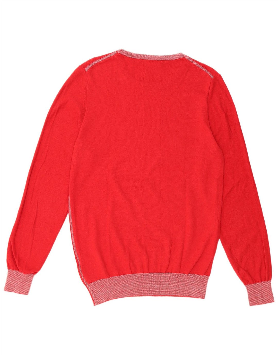 Maglione girocollo da uomo Gas in cotone rosso medio