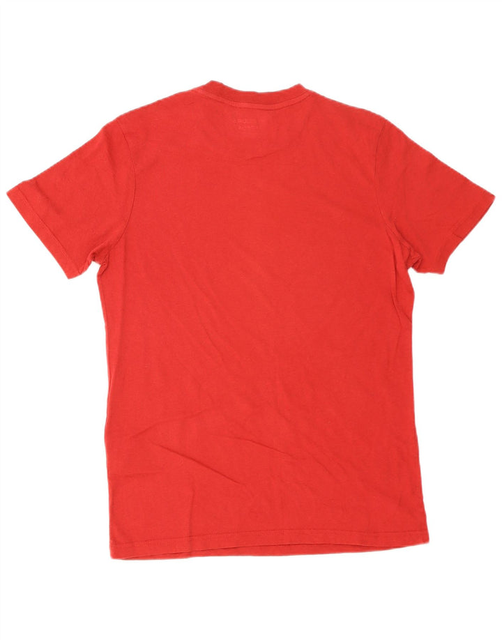 JACK & JONES T-shirt da uomo grande rossa in cotone