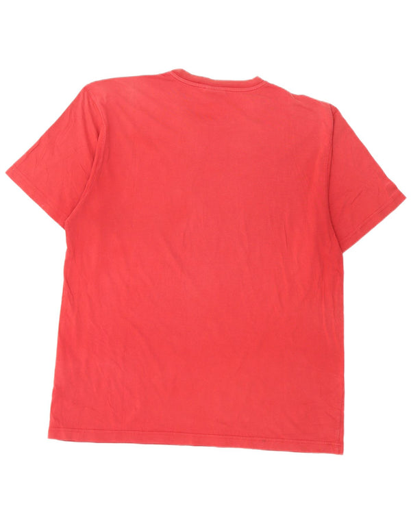 T-shirt grafica da donna Champion Top 2XL cotone rosso