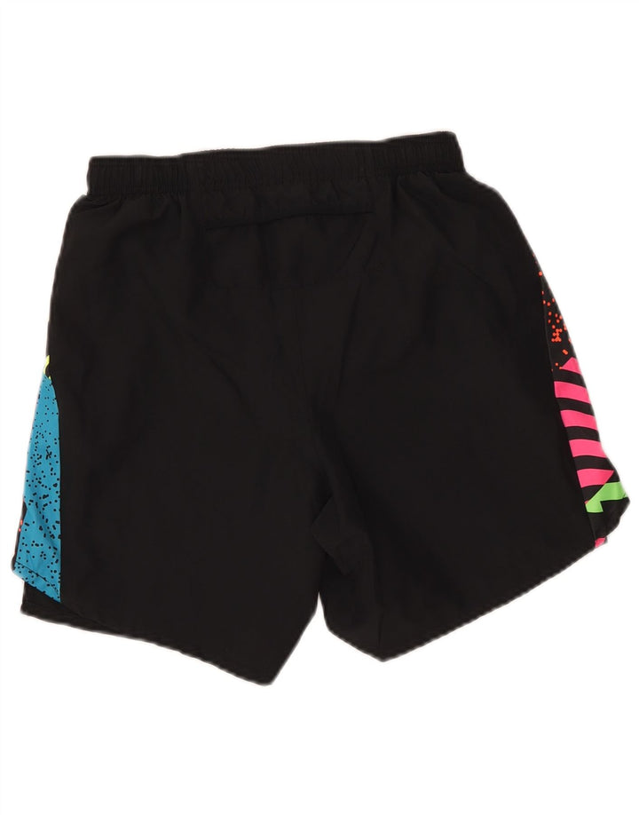 Pantaloncini sportivi Nike Dri Fit Graphic da donna piccoli neri