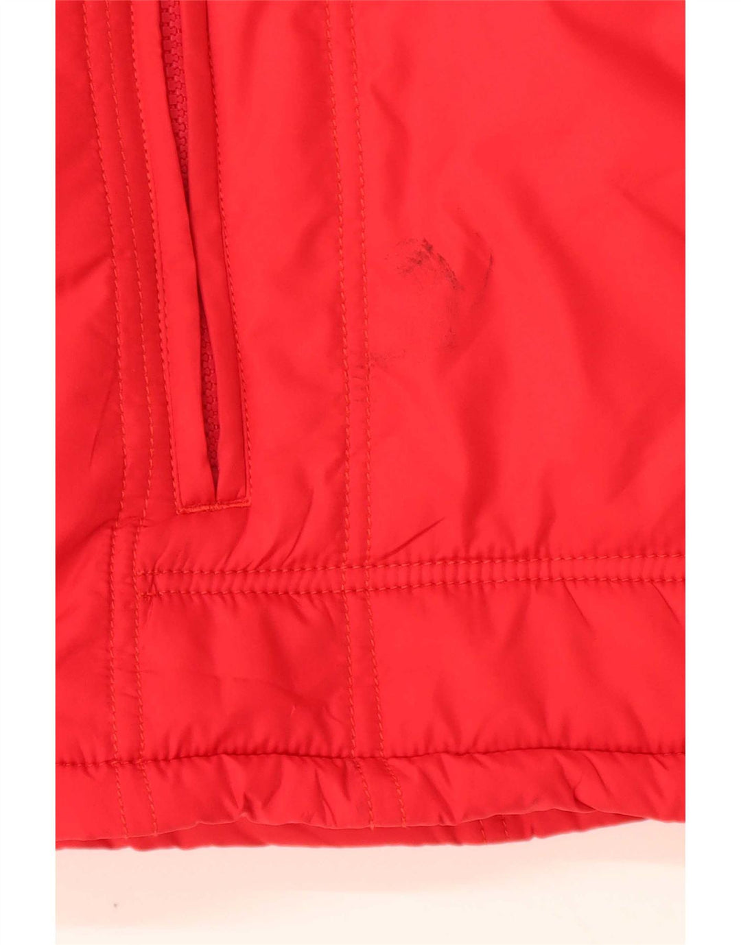 Giacca imbottita con cappuccio da uomo Sergio Tacchini UK 38 poliestere rosso medio