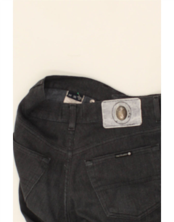 TRUSSARDI Womens Straight Jeans W28 L28  Grey Cotton Vintage Trussardi and Second-Hand Trussardi from Messina Hembry 