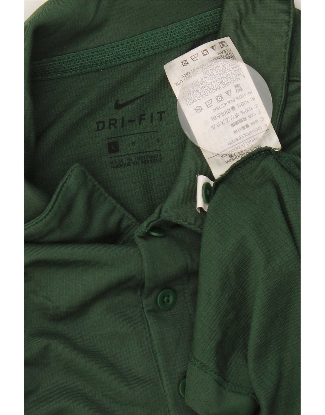 Polo Nike da uomo Green Bay Packers grande in poliestere