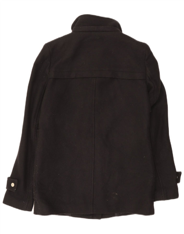 Cappotto Zara da donna UK 10 piccolo poliestere nero