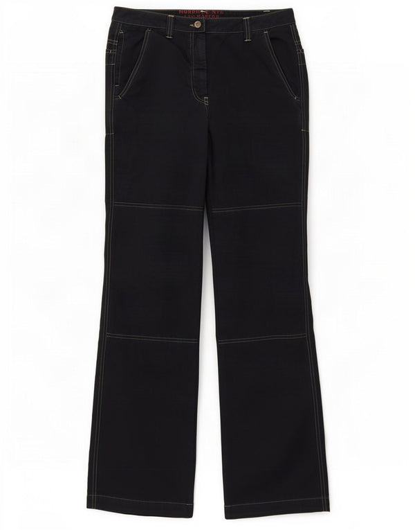 Pantaloni dritti da donna Murphy & Nye Sailmakers W31 L33 cotone blu navy