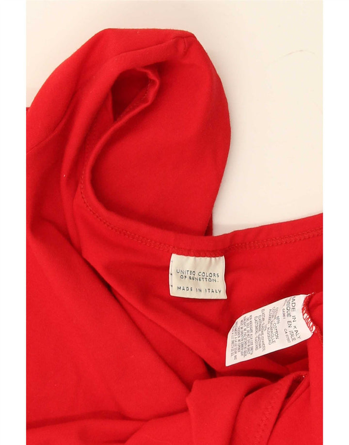 Body da donna Benetton UK 8 piccolo rosso
