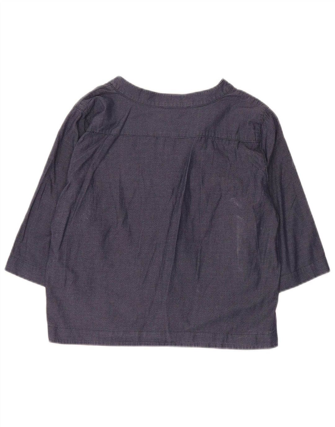 Camicia pullover con maniche a 3/4 corta da donna Marella UK 10 Small Blu Navy