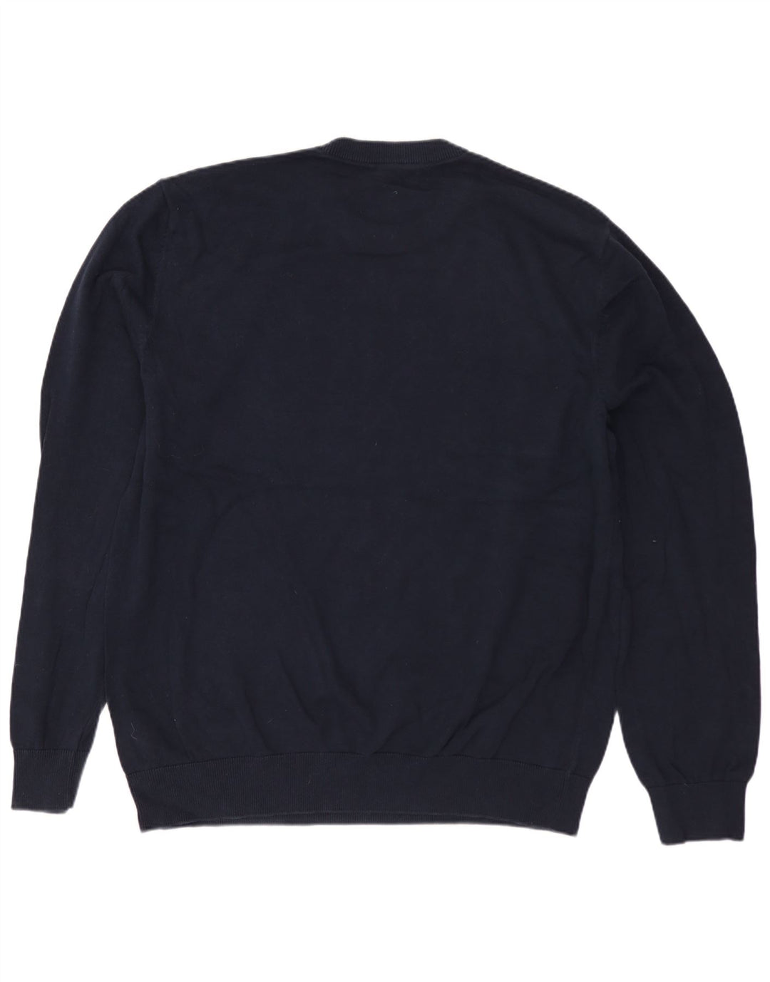 MARKS & SPENCER Maglione da uomo girocollo con grafica grande blu navy