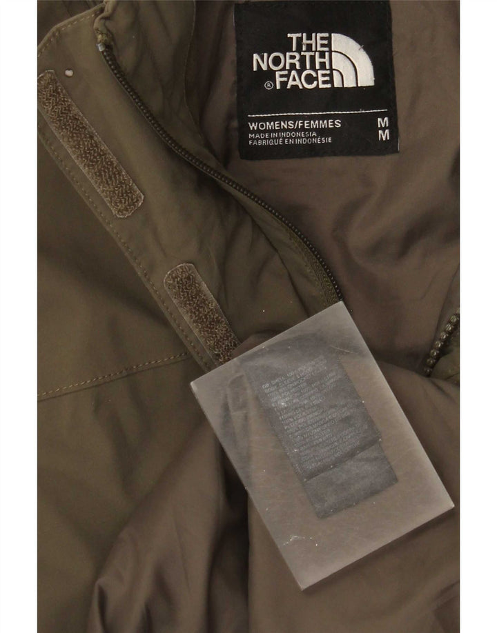 Giacca a vento con cappuccio da donna The North Face UK 14 Medium Khaki