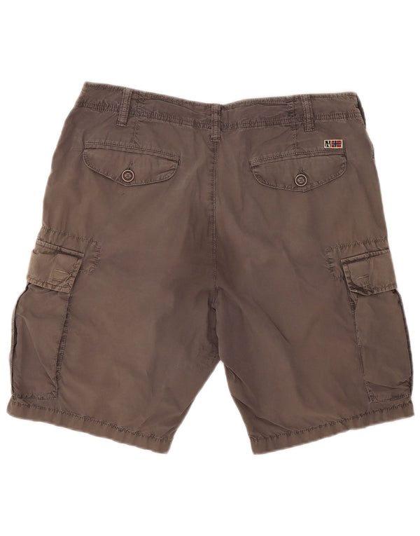 Pantaloncini cargo da uomo Napapijri W32 Grigio medio