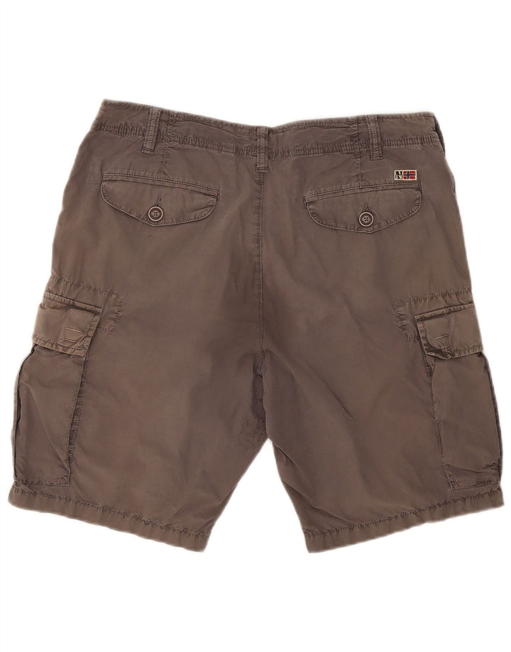 Pantaloncini cargo da uomo Napapijri W32 Grigio medio