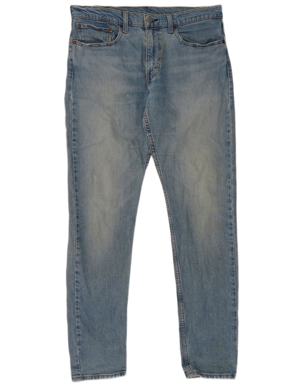 Jeans Levi's Uomo 512 Lo-Ball Slim Tapered W34 L33 Cotone Blu