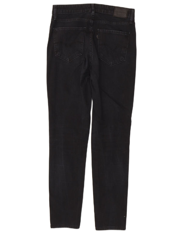 Jeans skinny a vita alta Levi's 721 da donna W29 L30 cotone nero