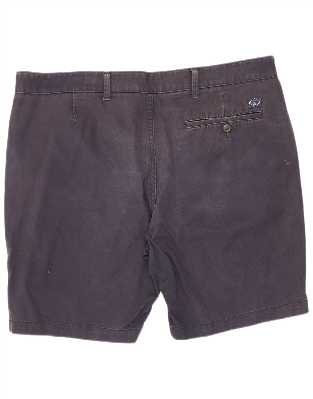 Pantaloncini chino da uomo Marks & Spencer W38 XL cotone blu navy