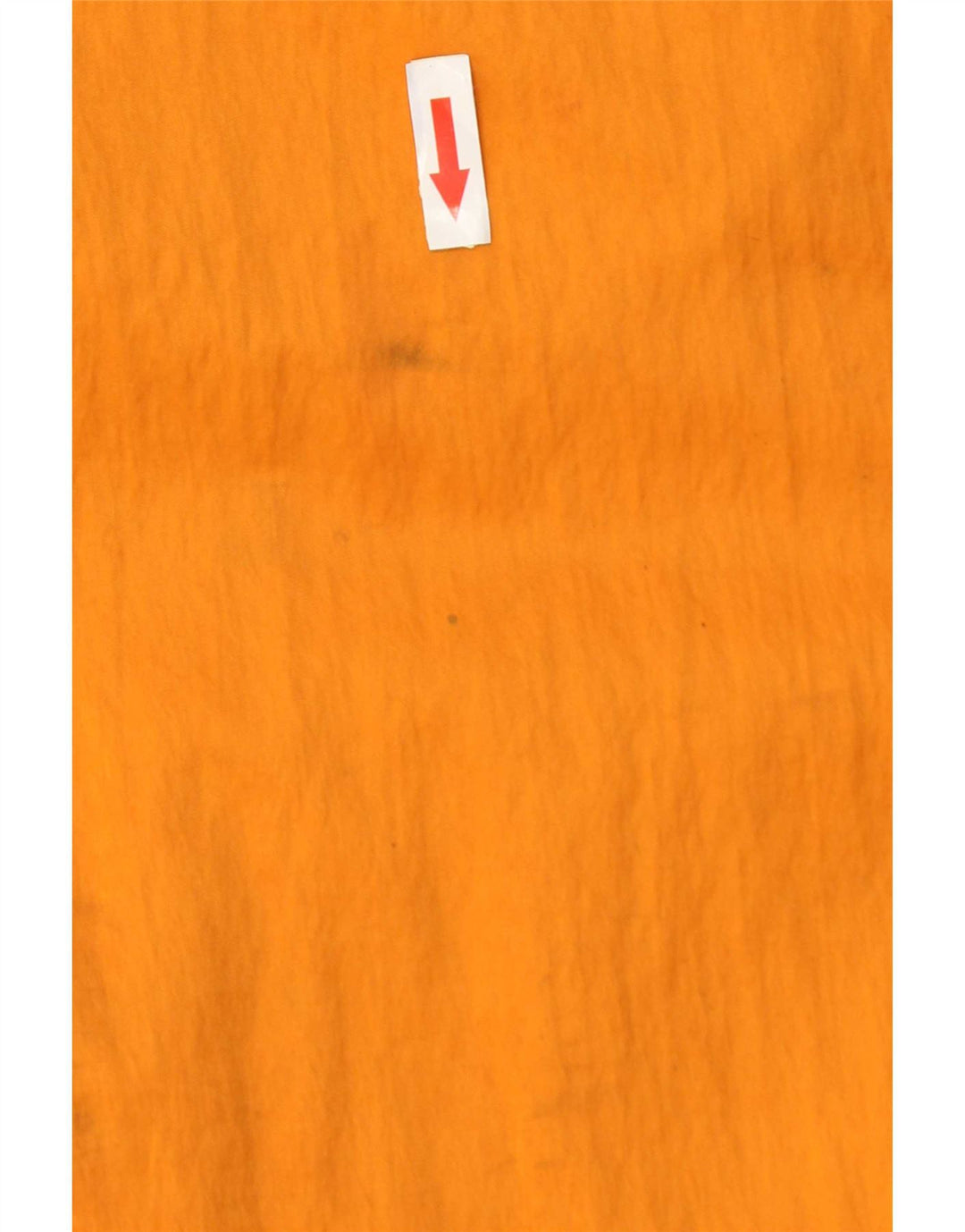 Impermeabile da uomo con cappuccio Smiley Pretty Green UK 40 Grande poliestere arancione